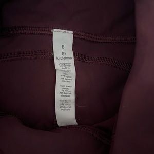 Lululemon High Rise Cropped Leggings